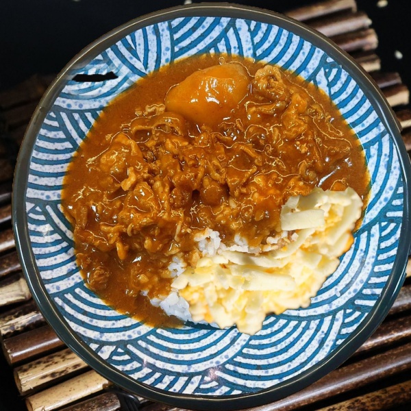 Japanese Beef Cheese Curry Rice